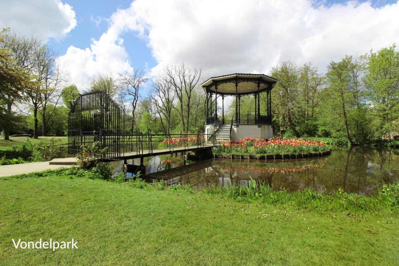 New Monumental Garden View Studio Amsterdam Oda fotoğraf